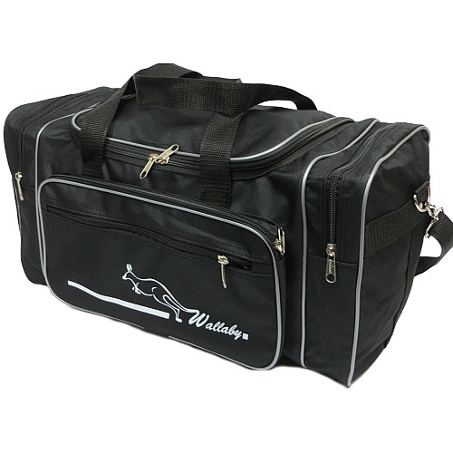 Дорожная сумка Wallaby 2686 22л 21х25х45 см Черный (564782244)