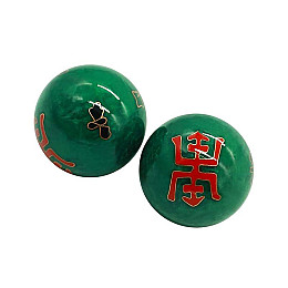 Масажні кулі Thy Trading Баодінг Двійне щастя 4.7 см Різнокольоровий