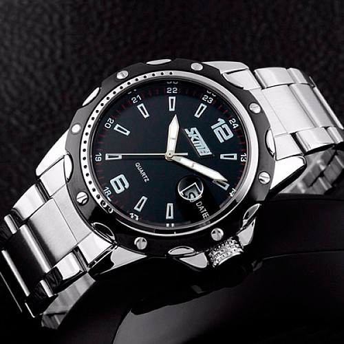 Наручні годинники Skmei Robby Steel 0992S Сріблястий (725)