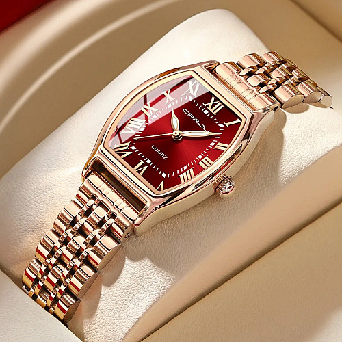 Наручні годинники CRRJU France Золотистий (3225)