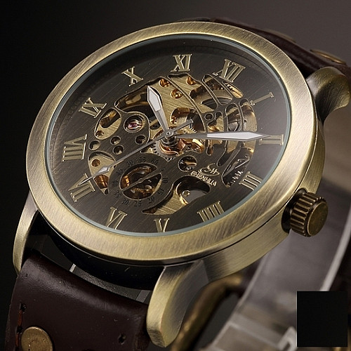 Наручні годинники Winner Salvador Золотистий (297)