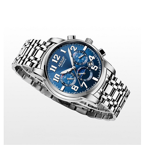 Наручні годинники Aesop Original Сріблястий (1571)