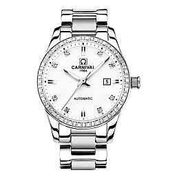 Наручні годинники Carnival Luiza Сріблястий (2178)