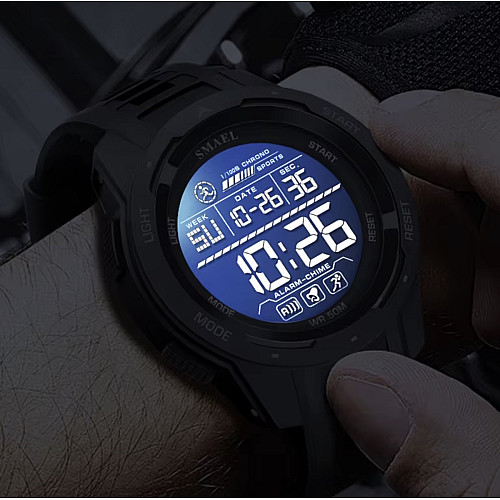 Наручные часы мужские Smael Brutto Pro Черный (3274)