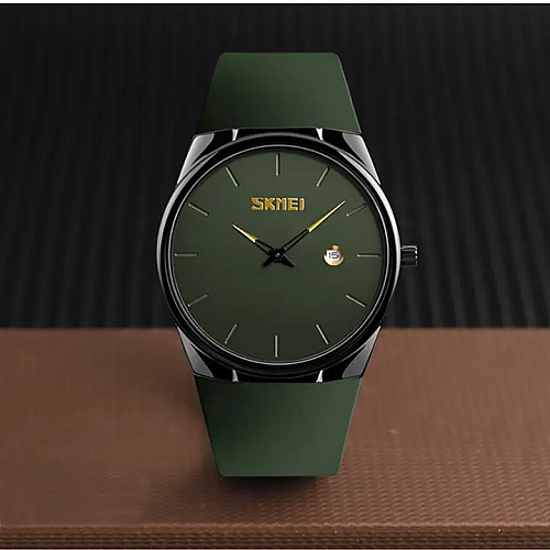 Наручные кварцевые часы Skmei 1509 Зеленый