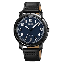 Годинники класичні наручні чоловічі Skmei 1987 Чорний (2230952510)