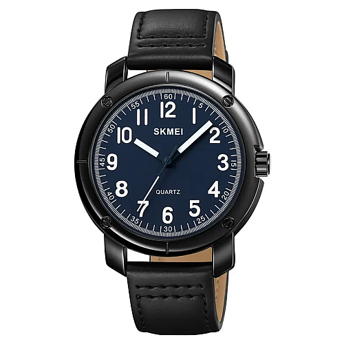 Годинники класичні наручні чоловічі Skmei 1987 Чорний (2230952510)