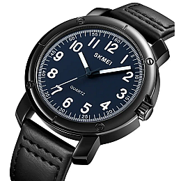 Годинники класичні наручні чоловічі Skmei 1987 Чорний (2230952510)