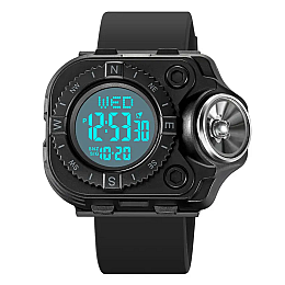 Мужские наручные часы с фонарём Skmei 2187 Ч