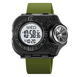 Часы мужские наручные Skmei 2187 Зеленый (2232017449)