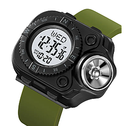 Часы мужские наручные Skmei 2187 Зеленый (2232017449)