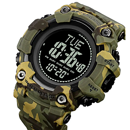 Мужские спортивные часы Skmei 2037 с компасом Камуфляж