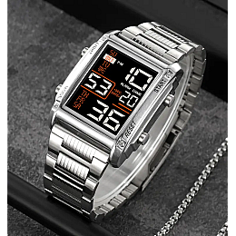 Часы мужские наручные Skmei 2206 Серебристый (2235096093)