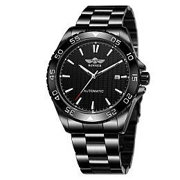 Часы наручные мужские механические Winner Factor Черный