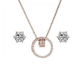 Часы наручные женские в наборе Baosaili BOX IBSO Золотистый