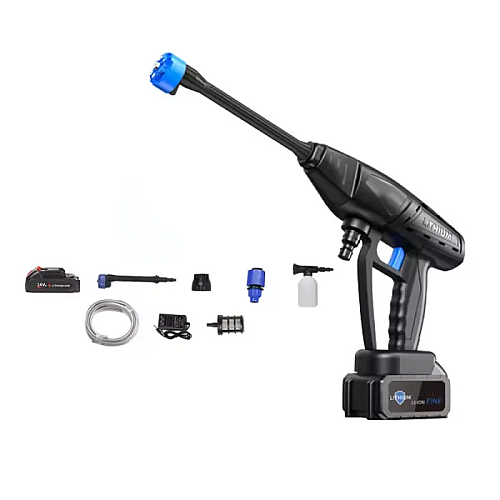 Автомойка высокого давления FMA 5 режимов 24V 2 аккумулятора (2259187117)