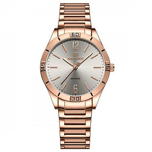 Часы наручные женские NaviForce Malibu Золотистый