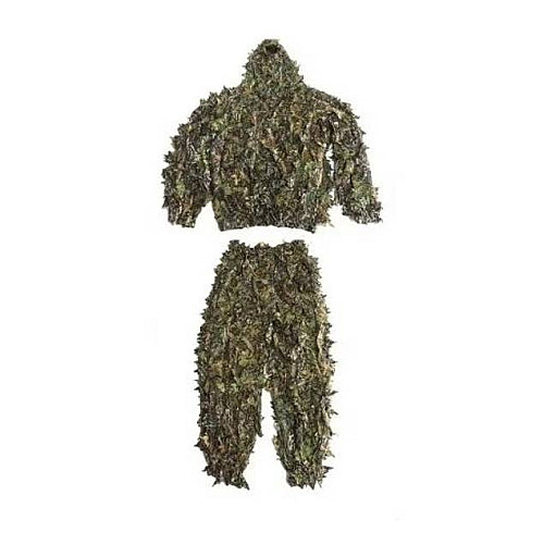 Костюм маскировочний No Brand Джунглі з листям L 180-195 см Камуфляж (2291694001)