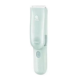 Машинка для стрижки волос дитяча безшумна VGR V-155 Зелена (2304434280)