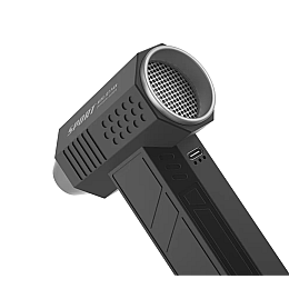 Міні-турбо вентилятор для чистки ноутбуків No Brand Crossgun 12V 1500 мАч 120000об/хв Чорний (2307058551)