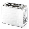 Тостер RAF R.269 на 2 кусочка з функцією розморожування 900W 24х19х15 см Білий