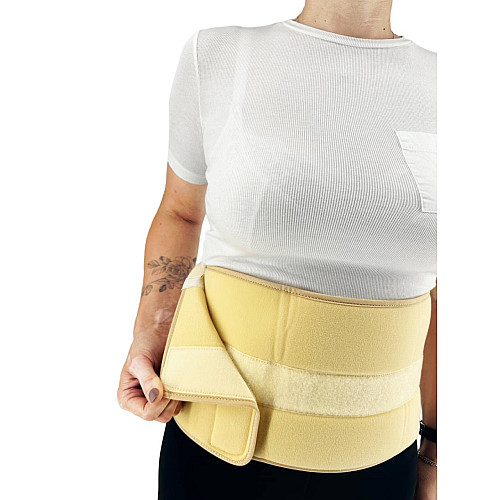 Бандаж абдомінальний MED1 TJ-408 S Бежевий