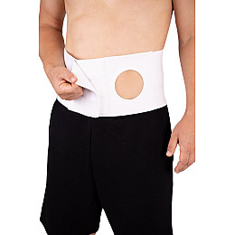 Бандаж абдомінальний з отвором MED1 TJ-407 XL Білий