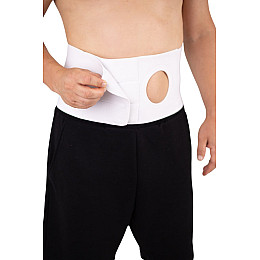 Бандаж абдомінальний з отвором MED1 TJ-407 XL Білий