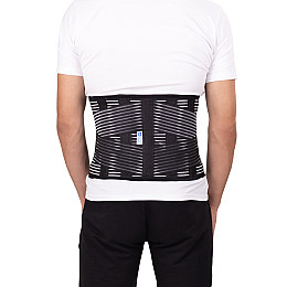 Бандаж на поясничний відділ хребта MED1 TJ-411 L Чорний