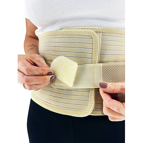 Бандаж на поясничний відділ хребта MED1 TJ-413 M Бежевий