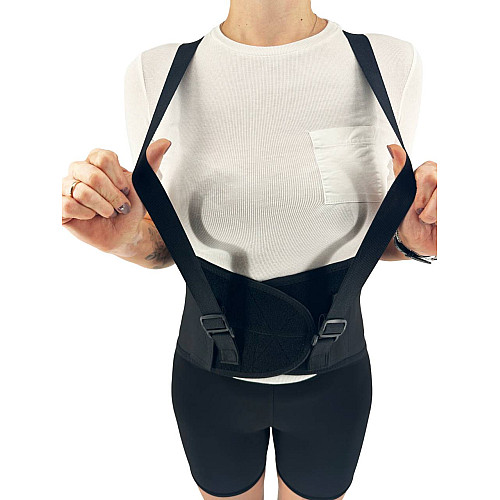 Бандаж на поясничний відділ хребта MED1 TJ-416 S Чорний