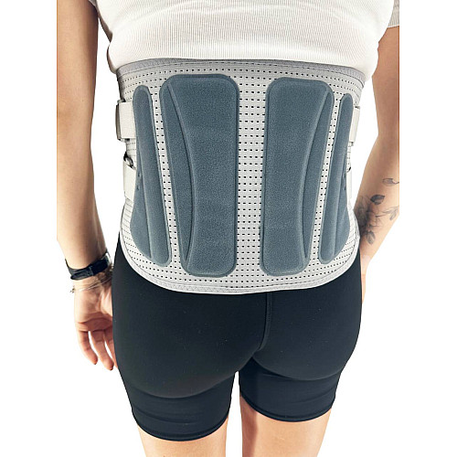 Бандаж на поясничний відділ хребта MED1 TJ-418(1) S Сірий