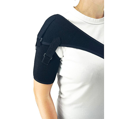 Бандаж плечового суглоба MED1 TJ-203 Універсальний Black