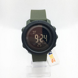 Часы мужские спортивные водостойкие Skmei 1426 зеленый