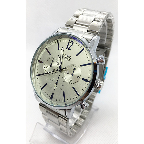 Наручні годинники чоловічі Clockhouse Boss Сріблястий (IBW679S)