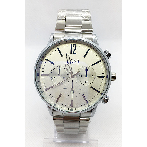 Наручні годинники чоловічі Clockhouse Boss Сріблястий (IBW679S)