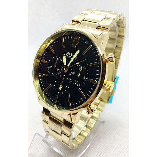 Наручні годинники чоловічі Clockhouse Boss Золотистий (IBW679YB)