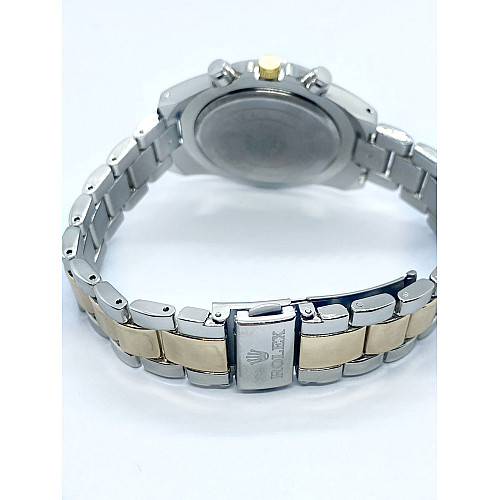 Наручні годинники жіночі No Brand Rolex Золотисто-сріблястий (IBW900SYO)