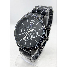 Наручні годинники чоловічі Clockhouse Tommy Hilfiger Чорний (IBW792B)