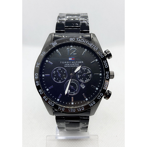 Наручні годинники чоловічі Clockhouse Tommy Hilfiger Чорний (IBW792B)