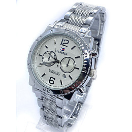 Наручні годинники жіночі Clockhouse Hilfiger Сріблястий (IBW901SO)