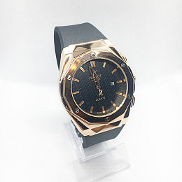 Наручні годинники чоловічі Clockhouse Hublot Золотистий (IBW265Y)