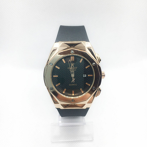 Наручні годинники чоловічі Clockhouse Hublot Золотистий (IBW265Y)