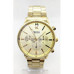Наручні годинники чоловічі Clockhouse Boss Золотистий (IBW679Y)