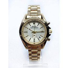 Наручні годинники жіночі Clockhouse Rolex Золотистий (IBW900YO)