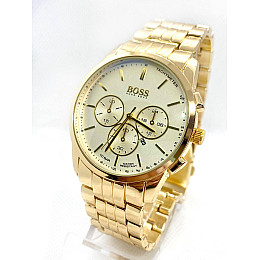 Наручні годинники чоловічі Clockhouse Boss Золотистий (IBW905YO)