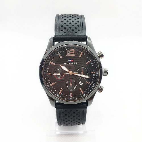 Наручні годинники чоловічі Clockhouse Hilfiger Чорний (IBW300B)