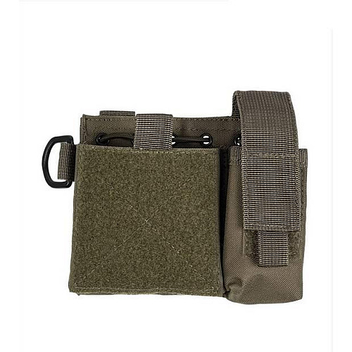 Сумка-подсумок тактична Mil-Tec Small 15х12х3 см Оливковий 13486001