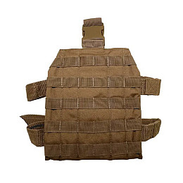 Сумка тактическая на ногу Mil-Tec CIRAS 25x22 см Койот 13484005