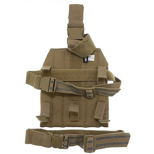 Сумка тактическая на ногу Mil-Tec CIRAS 25x22 см Койот 13484005